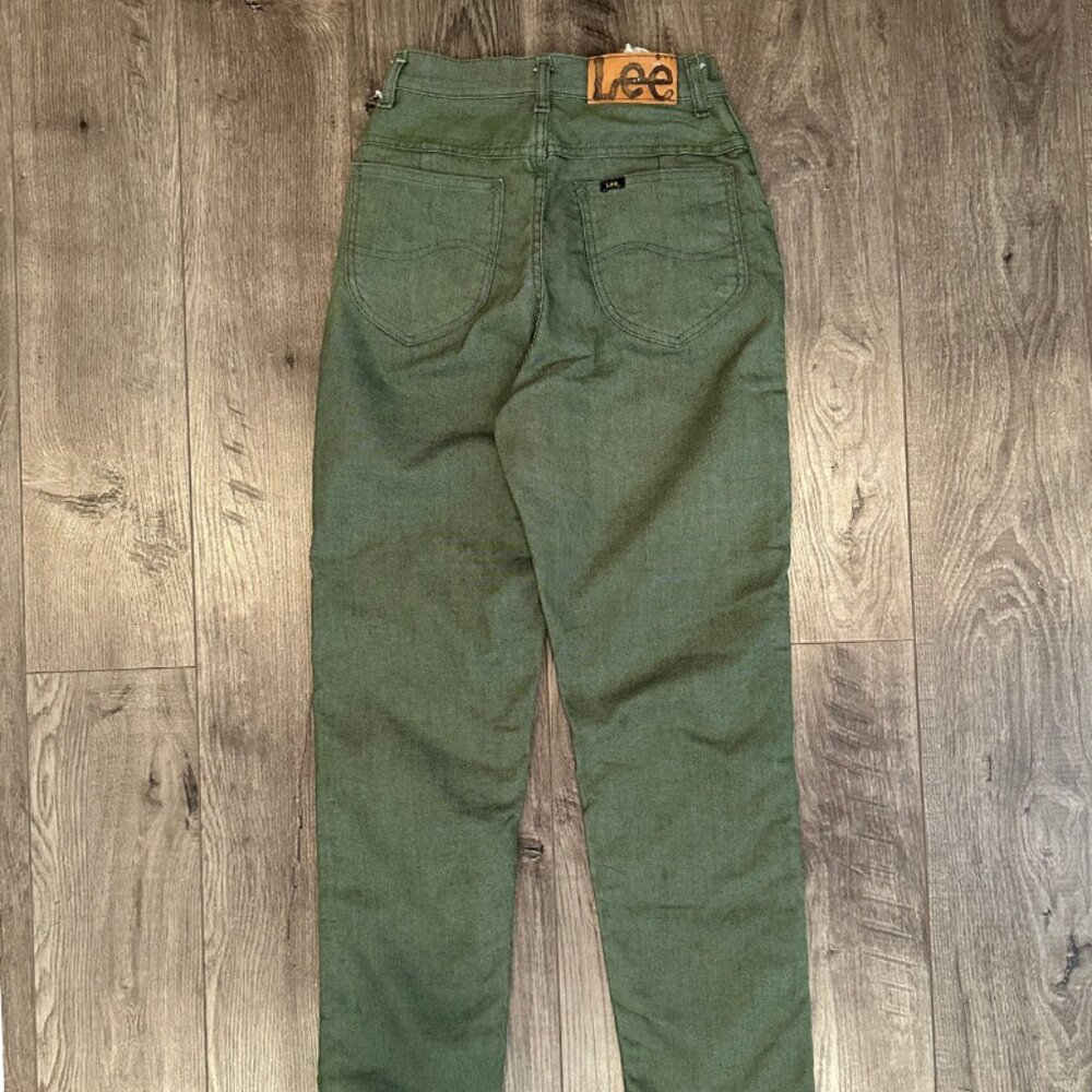 Vintage 60s Lady Lee Stretch Rider Women's High-Rise Denim Jeans - Size 24x29